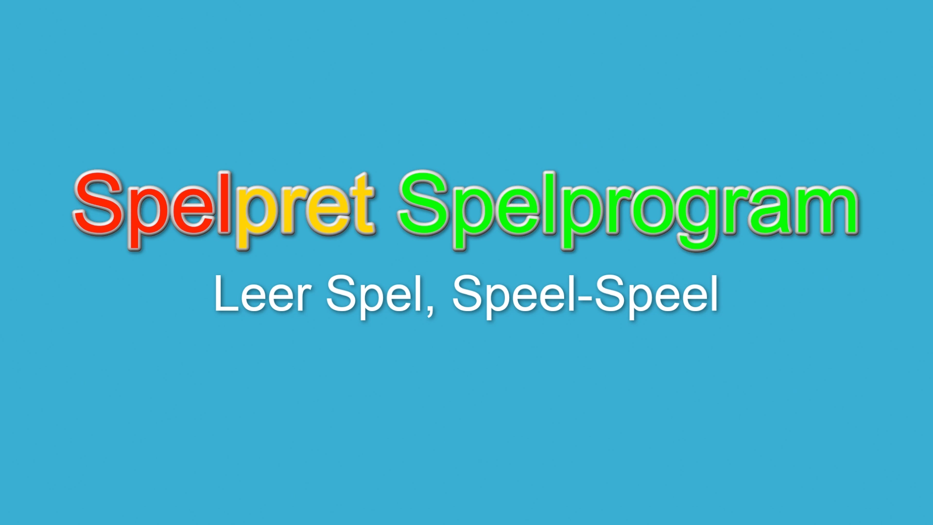 spelpret